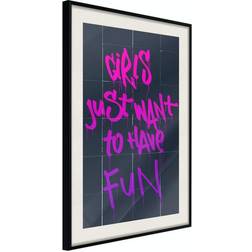 Arkiio Affisch Girls Just Want to Have Fun [Poster] 30x45 Poster